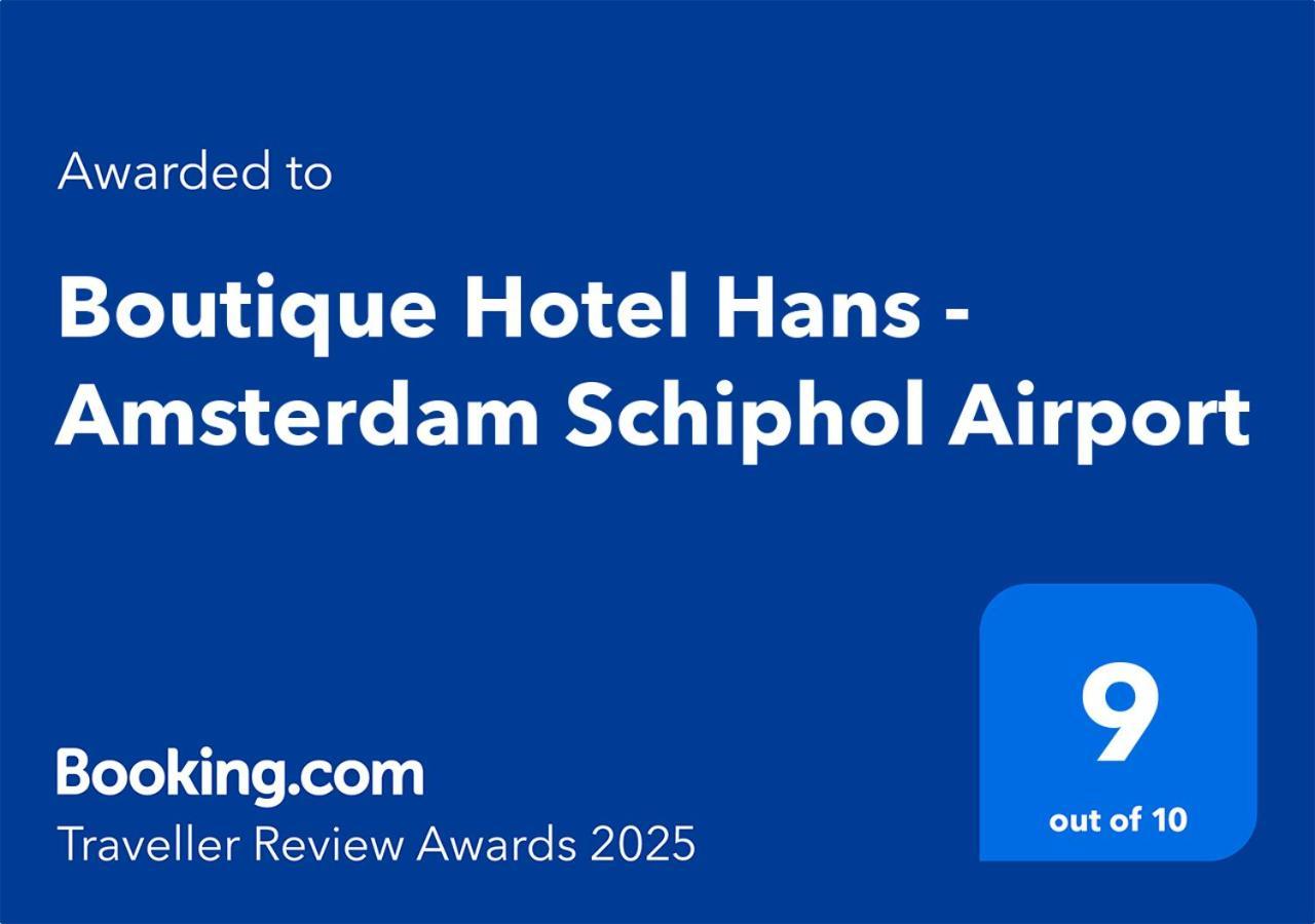 Boutique Hotel Hans - Amsterdam Schiphol Airport Бадхоеведорп Экстерьер фото